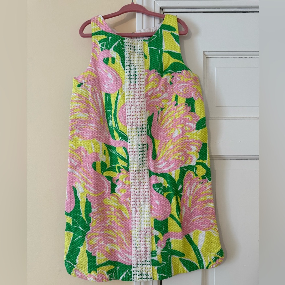 Kids Vibrant Floral Sleeveless Shift Dress